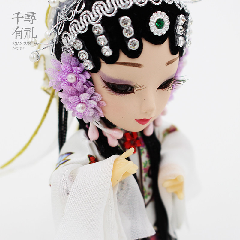 Chihiro Courteous The Peony Pavilion Du Silk person China characteristic Traditional opera image Kunqu a doll Decoration Antiquity giftin the Arts and crafts , Folk arts and crafts Features , Silk person  category - from Buy2taobao.com to provide professional Taobao agent buy service