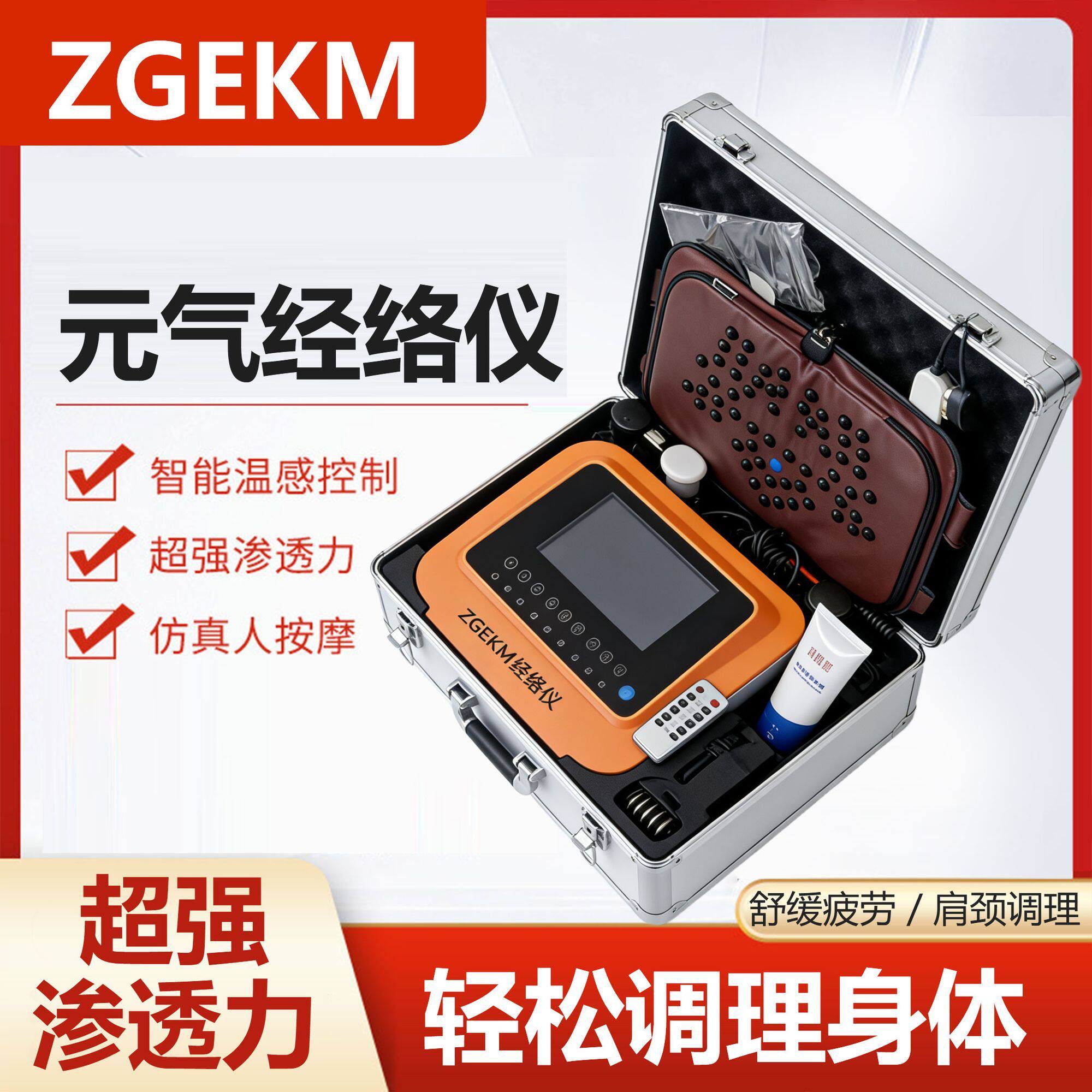 长青中国元气植同款生物电脉冲舒缓肩周腰间疏通经络调理按摩仪器
