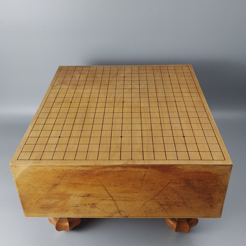日本老本榧香榧围棋桌日本回流茶具