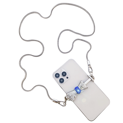 珍格挂脖金属通用手机夹