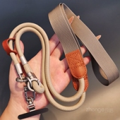 多功能调节不勒挂脖女户外登山男旅游行结实防丢摔相机套壳小蜜蜂肩背带链绳子新品 手机挂绳斜挎可背长款 宽版