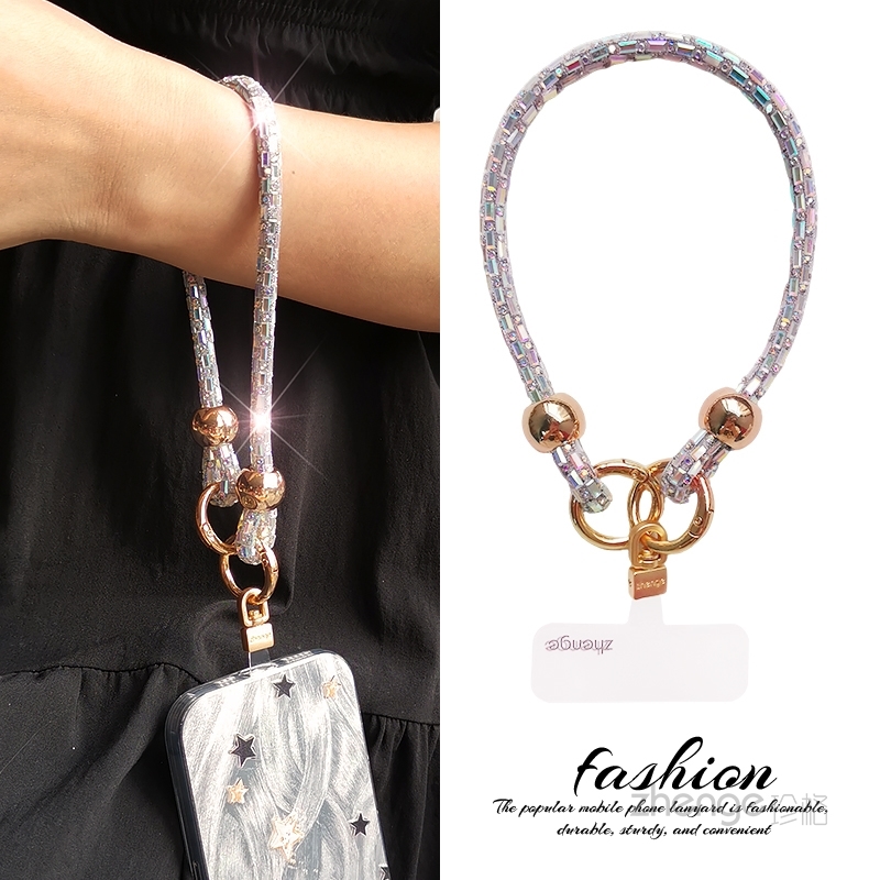 手机挂绳女手腕式短款ins超好看