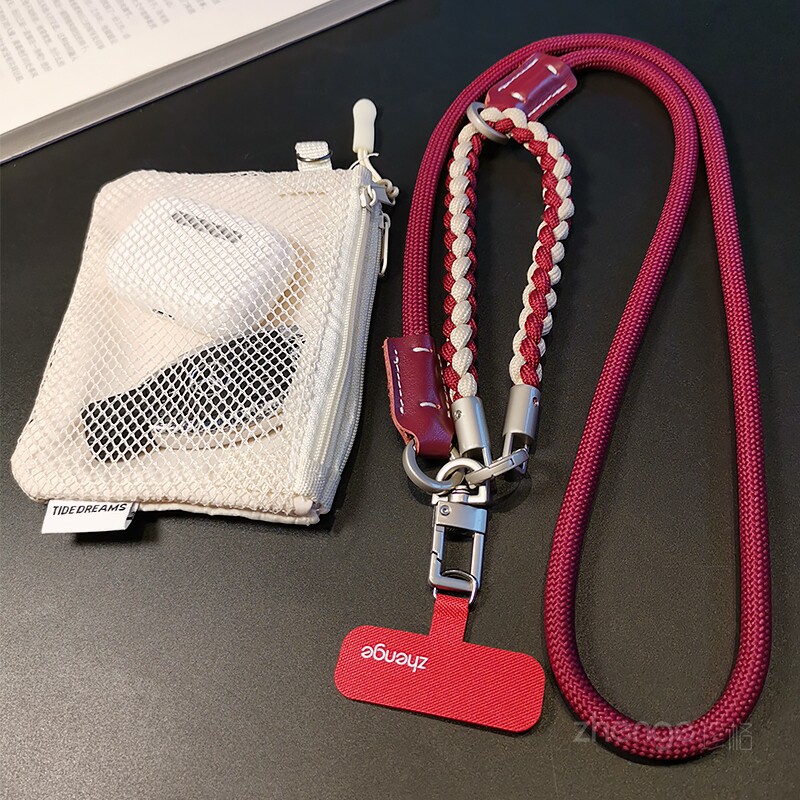 手机挂绳斜挎可背带收纳包多功能男女户外挂脖旅游登山出行手腕防丢摔手提相机链子耳机套壳挂件结实百搭新品