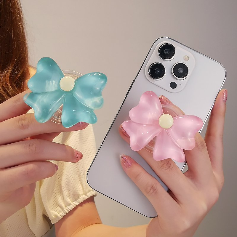 手机支架指环创意立体蝴蝶结