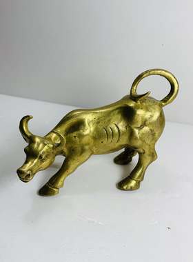 铜牛摆件生肖牛年旺财办公室客厅招财装饰品送礼