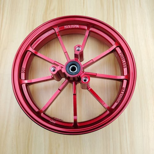 九爪轮毂10寸RPM电动车钢圈配件