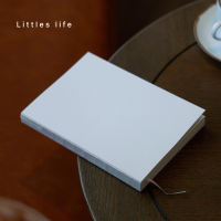 The B6 fixed-page white notebook made of Bachuan paper, with flat grid lines and no date, has a thin paper core and a transparent TPU cover thumbnail 2