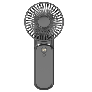 手持桌面小风扇充电款挂脖电风扇学生宿舍手拿迷你小型办公室桌折叠便携户外露营大风力超强力挂脖桌面小风扇