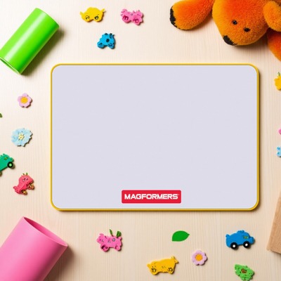韩国Magformers麦格弗磁力板品牌儿童玩具白板金宝贝磁性
