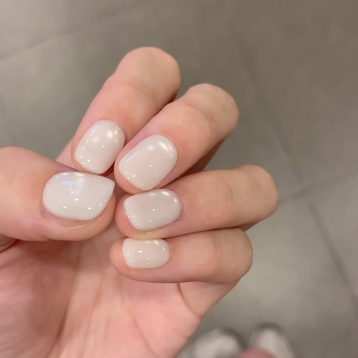 穿戴甲露丝同款白月光猫眼美甲