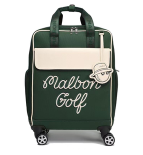 Malbon男女同款 高尔夫衣物箱拉杆行李箱24秋百搭休闲运动时尚