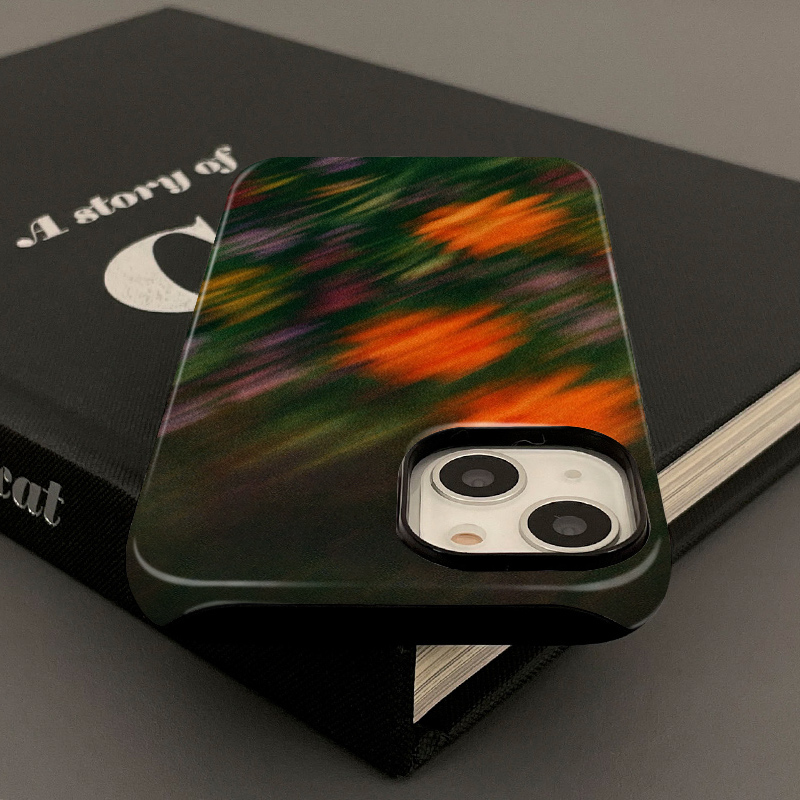 幻想花卉二合一11适用于华为pura70苹果iphone16promax小米15菲林壳oppofindx8手机壳mate60硬壳nova13软壳12