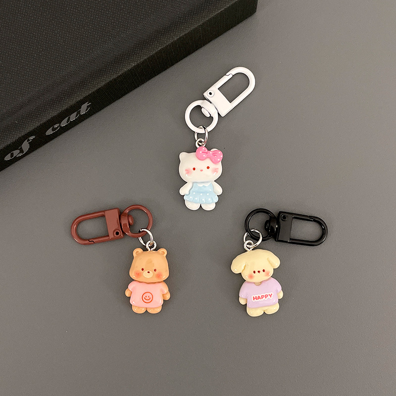 【Kekele】尝试一个新look 卡通熊兔小狗猫咪 好物推荐