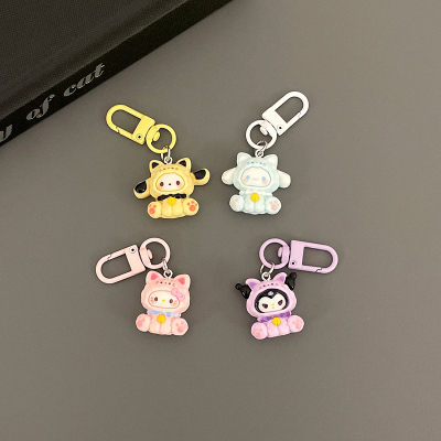 高颜值钥匙扣2025年新款车钥匙圈环手机小挂件圈挂饰锁匙饰品挂坠