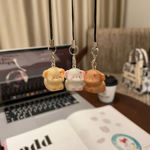 高颜值钥匙扣2025年新款车钥匙圈环手机小挂件圈挂饰锁匙饰品挂坠