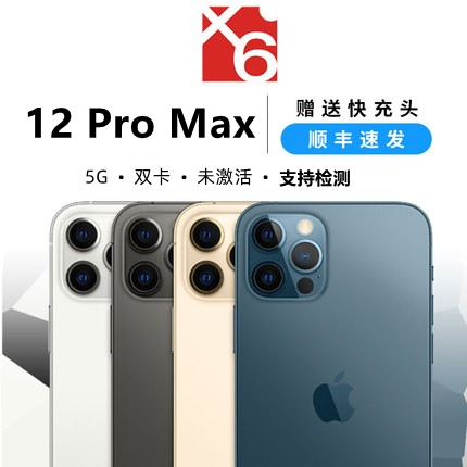 苹果12Promax5G双卡手机全网通