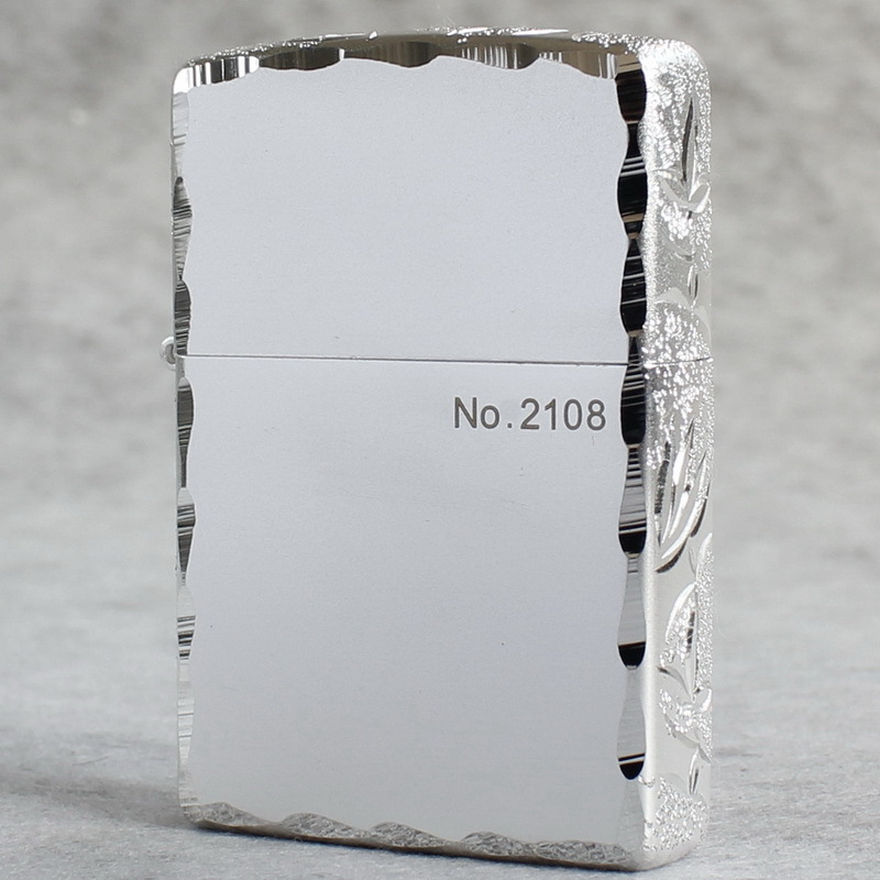 zippo芝宝zoop正版zipp煤油ziopp打火机ziip正品zppo三侧雕富贵竹