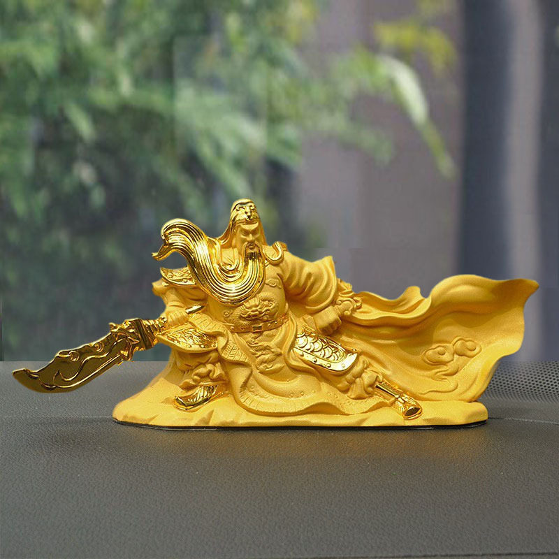 一件代发沙金武财神关羽关公汽车