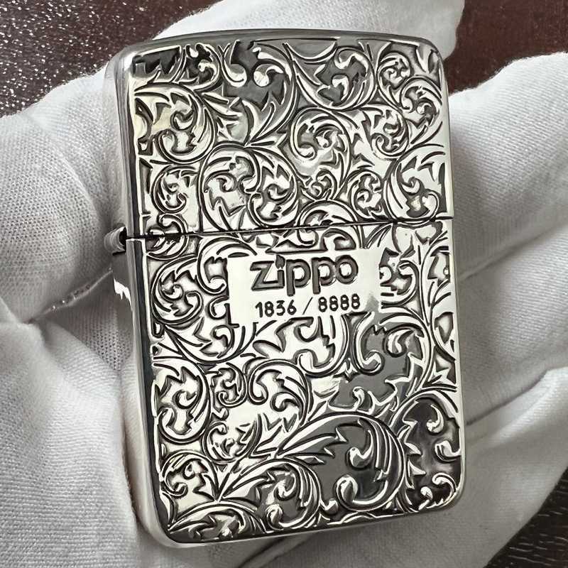 zippo芝宝zoop正版zipp煤油ziopp打火机ziip复刻深雕富贵花唐草