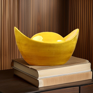 香樟木金元宝摆件木质装饰店铺开业送礼车饰家居红木工艺礼品