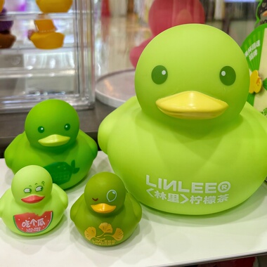 【绿野仙踪】超值！柠檬茶新款小鸭子周边绿色系小鸭中鸭大鸭套装