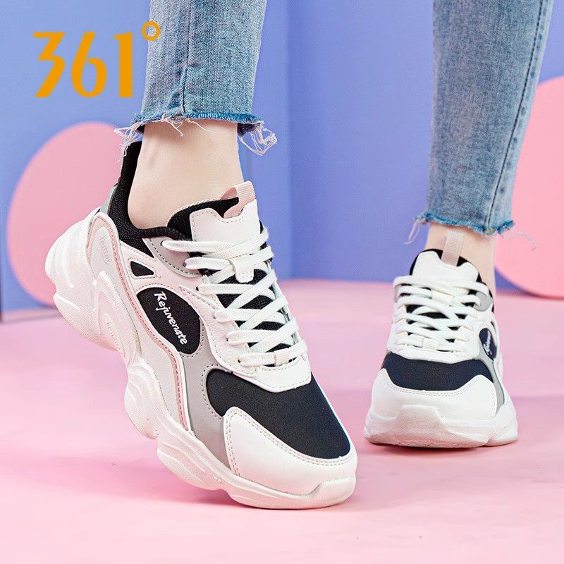 361女鞋运动休闲鞋2026新款冬季皮面厚底361度官方旗舰店老爹鞋女,运动鞋new,运动休闲鞋,淘宝优惠券,粉丝福利购,淘宝优惠卷