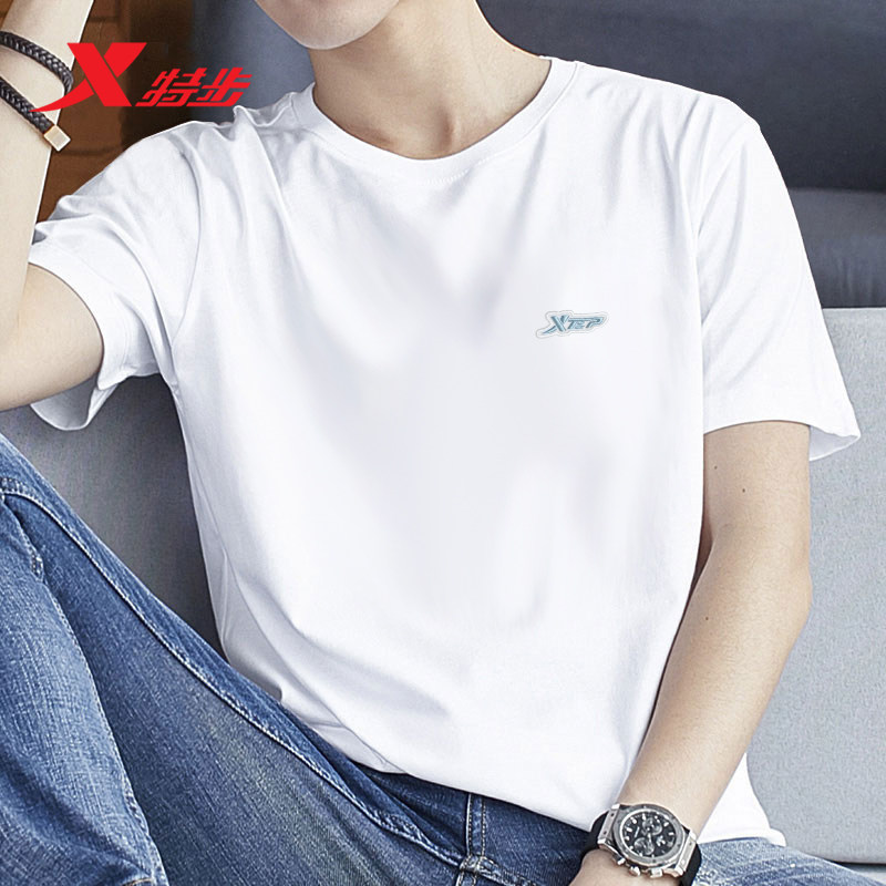 特步短袖男T恤冬季运动服跑步男士正品官方透气宽松体恤半袖T恤男,运动服/休闲服装,运动T恤,淘宝优惠券,粉丝福利购,淘宝优惠卷