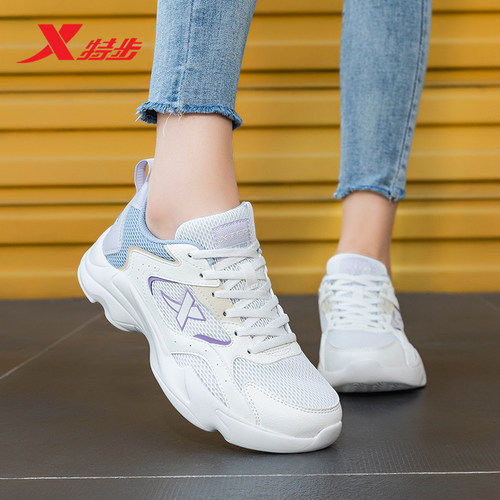 特步女鞋新款2025正品透气