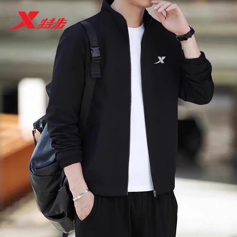 特步外套男装2026新款冬季防风上衣男士宽松开衫长袖正品运动服装,运动服/休闲服装,运动茄克/外套,淘宝优惠券,粉丝福利购,淘宝优惠卷