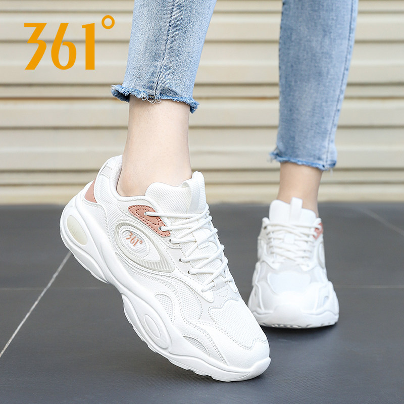361女鞋跑步鞋老爹鞋透气网面女子网鞋361度官方旗舰休闲运动鞋女,运动鞋new,跑步鞋,淘宝优惠券,粉丝福利购,淘宝优惠卷