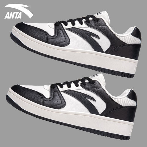 安踏2022男鞋新款冬季白色