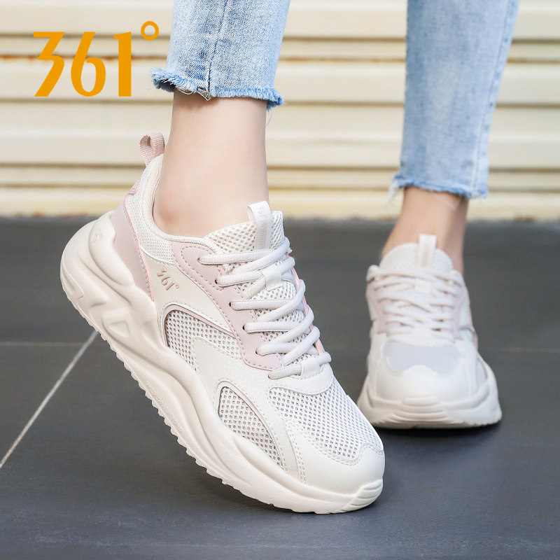 361女鞋跑步鞋2026新款老爹鞋透气网面361度官方旗舰休闲运动鞋女,运动鞋new,跑步鞋,淘宝优惠券,粉丝福利购,淘宝优惠卷