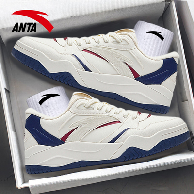 安踏男鞋2025新款休闲鞋板鞋