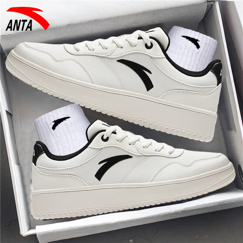 安踏男鞋2026夏季新款板鞋官方旗舰店小白鞋正品男士休闲鞋运动鞋