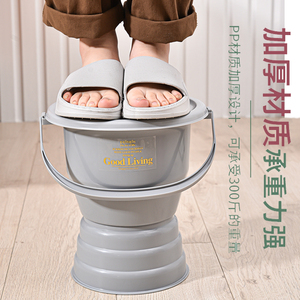 孕妇尿桶大人家用防臭女卧室老人小便器起夜尿壶痰盂尿盆防滑带盖