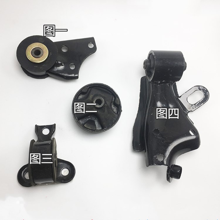 用于北斗星1.0 1.4 E+发动机变速箱支撑梁胶套圆胶套胶垫支架