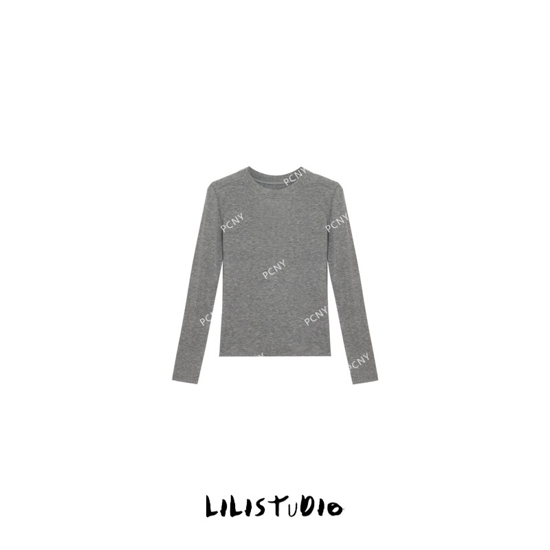 羊绒针织打底衫女秋新款长袖T恤