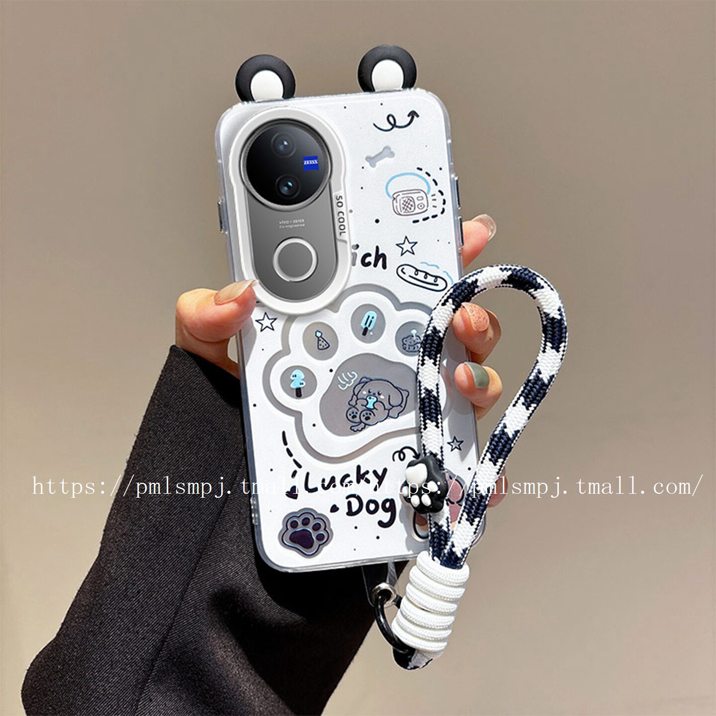 VIVOV50卡通硅胶手机壳