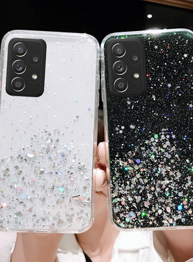 适用三星A53 5G手机壳A33透明A14保护套A55卡通A16硅胶A54防摔A13 4G时尚磨砂A23情侣S25女款S24ULTRA小清新