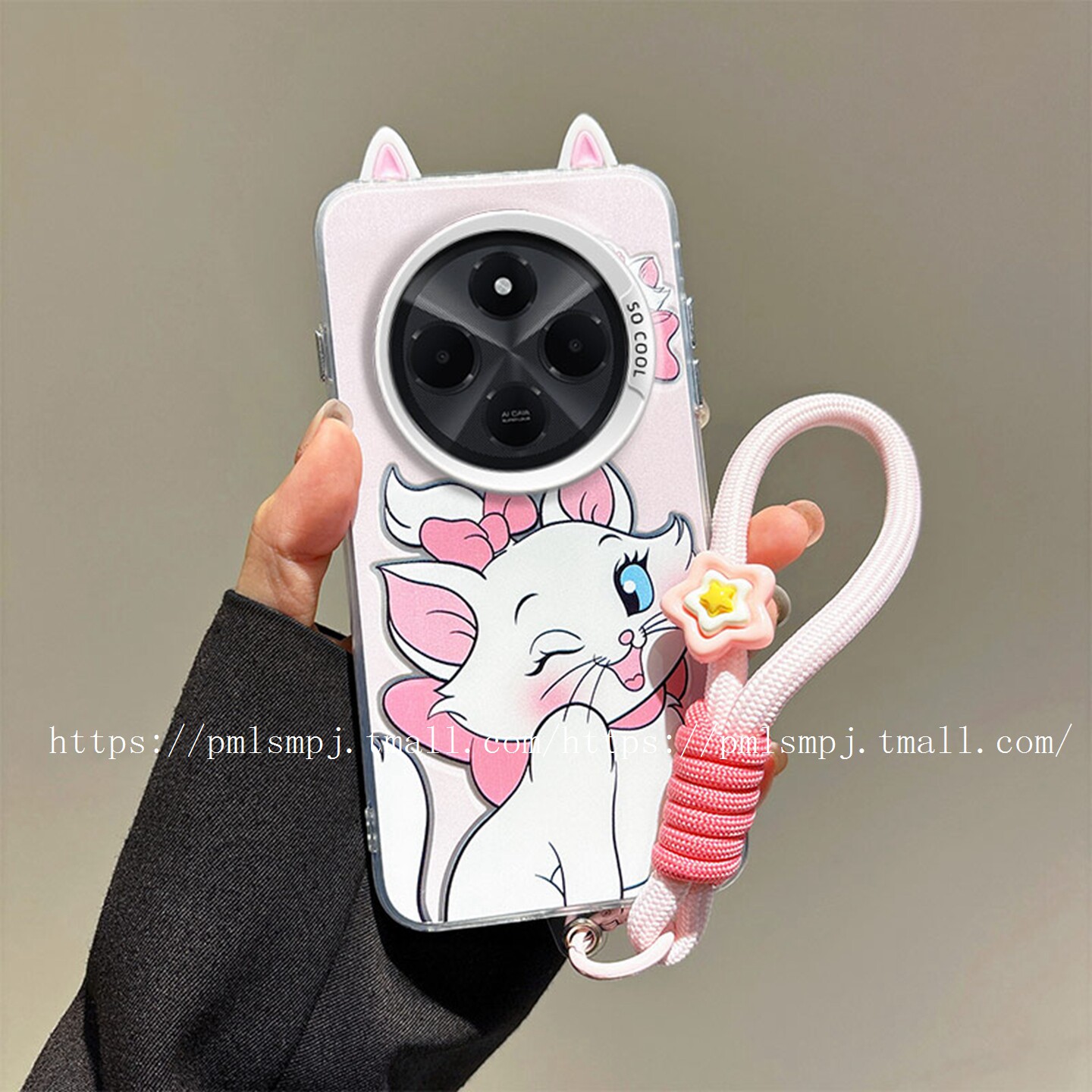 小米POCOC75手机壳卡通硅胶