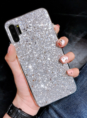 适用三星note10+手机壳S23ULTRA亮片钻壳A23保护套A34女款外壳A54全包边A55情侣S25ULTRA防摔A53奢华A16卡通