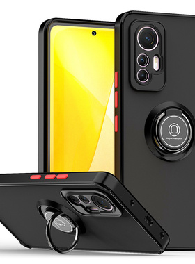 适用小米13TPRO手机壳12LITE 5G磁吸指环poco c65支架F5保护套14TPRO防摔红米NOTE12PRO女C75男X5全包13C卡通