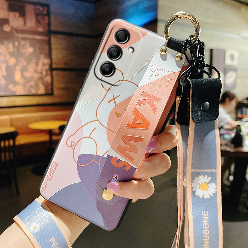 三星A145G硅胶腕带卡通情侣