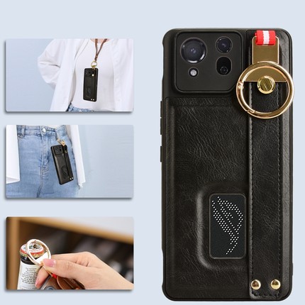 适用华硕rog6手机壳rog6D保护套新款phone7全包腕带挂绳防摔ROG8PRO败家之眼6幻影游戏散热rog5硅胶rog5S外壳