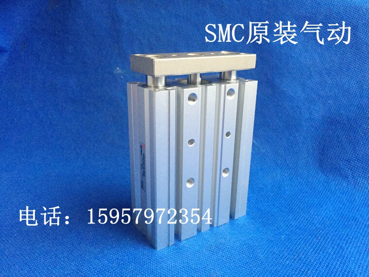 SMC原装MGPL16-125Z/150Z/175Z/200Z/250Z/300Z导杆气缸 三轴汽缸