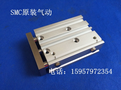 SMC原装正品 MGPM20-100/125/150/175/200/250导杆气缸三轴汽缸