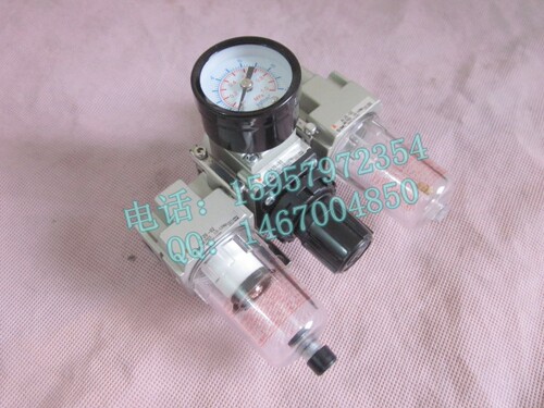 正品AC2000-02空气组合三联件AC2000-02D空气过滤调压阀油雾器