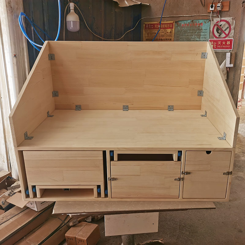 定制后备箱柜子抽拉滑板工作台储物收纳自驾游做饭咖啡柠檬茶摆摊