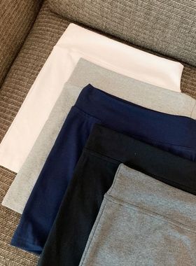 超短裙女包臀短裙职业半身裙秋季弹力一步裙紧身裙黑色工作裙显瘦