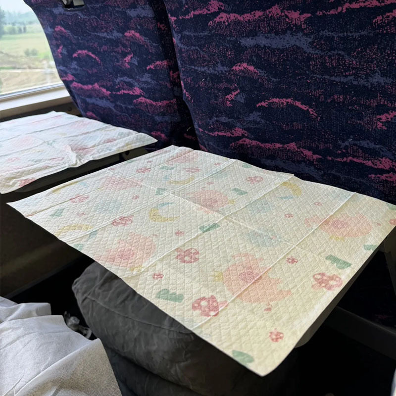 高铁小桌板隔脏一次性外出坐垫动车火车飞机座套隔脏垫桌子垫餐垫